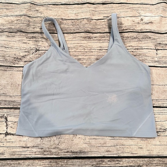 Lululemon Align Tank Blue Linen Size 10 - Picture 1 of 6
